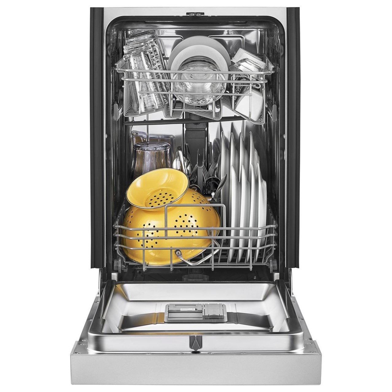 Whirlpool WDF518SAHM SmallSpace Compact Dishwasher with Stainless